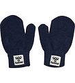 Hummel Luffer - Strik - hmlDuo Mittens - Black Iris