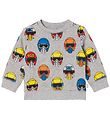 Stella McCartney Kids Sweatshirt - Grmeleret m. Hjelme