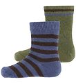 Noa Noa miniature Strmper - Boy Jamie Socks - Blue/Brown/Green