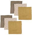 Pippi Baby Stofbleer - 6-Pak - 65x65 cm - Rattan