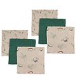 Pippi Baby Stofbleer - 6-Pak - 65x65 cm - Deep Lichen Green