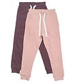 Minymo Sweatpants - Basic 37 - 2-Pak - Misty Rose