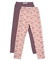 Minymo Leggings - 2-Pak - Misty Rose