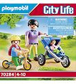 Playmobil City Life - Mor Med Børn - 70284 - 17 Dele