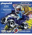 Playmobil City Action - Politi - Speed Quad - 71092 - 21 Dele