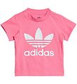 adidas Originals T-Shirt - Trefoil Tee - Pink