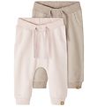 Name It Sweatpants - Noos - NbnTakki - 2-pak - Rose Smoke