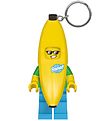 LEGO® Nøglering m. Lommelygte - LEGO® Banana Guy 