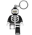 LEGO® Nøglering m. Lommelygte - LEGO® Skeleton