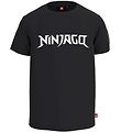 LEGO Ninjago T-shirt - LWTaylor 106 - Sort