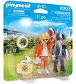 Playmobil DuoPack - Akutlge Og Politibetjent - 70823 - 11 Dele