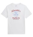 Polo Ralph Lauren T-shirt - SBTS II - Hvid m. Print