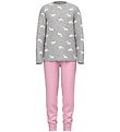 Name It Nattj - Noos - NkfNightset - Grey Melange