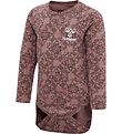 Hummel Body l/ - hmlFia - Deep Taupe m. Slvglimmer