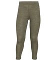 Engel Leggings - Uld/Silke - Olive