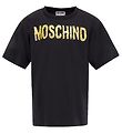 Moschino  T-Shirt - Sort m. Guld