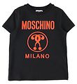 Moschino T-Shirt - Sort/Orange