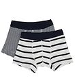 Petit Bateau Boxershorts - 2-pak - Navy/Hvidstribet