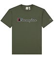 Champion Fashion T-shirt - Grøn m. Logo