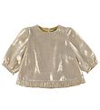 Stella McCartney Kids Bluse - Beige m. Glimmer