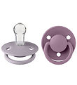 BIBS De Lux Sutter - 2-pak - Rund - Fossil Grey/Mauve