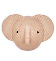 OYOY Knage - 5,4x7,4x6,4 cm - Mini - Elefant - Natur