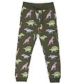 Minymo Sweatpants - Forest Night m. Dinosaur