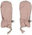 Wheat Luffer m. Fleece - Mittens Zipper Tech - Rose