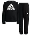 adidas Performance Sweatst - LK BOS JOG FT - Sort/Hvid