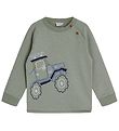 Hust and Claire Sweatshirt - Aslak - Seagrass m. Traktor