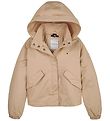 Tommy Hilfiger Jakke - Cotton Parka - Light Okker