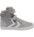 Hummel Stvler - Slimmer Stadil Leather High Jr. - Alloy