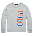 Polo Ralph Lauren Sweatshirt - Classics II - Grmeleret m. Polo