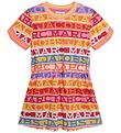 Little Marc Jacobs Kjole - Multifarvet m. Tekst