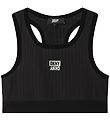DKNY Top - Sort m. Striber