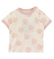 Stella McCartney Kids T-shirt - Hvid/Rosa m. Blomster