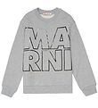 Marni Sweatshirt - Grmeleret m. Sort