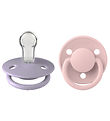 BIBS De Lux Sutter - 2-pak - Rund - Blossom/Dusky Lilac