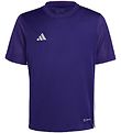 adidas Performance T-shirt - TABELA 23 - Lilla/Hvid