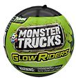 5 Surprise Kugle m. Overraskelse - Glow Riders - Monster Trucks