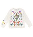 Stella McCartney Kids Sweatshirt - Love - Hvid m. Print