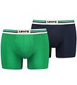 Levis Boxershorts - 2-pak - Green/Navy