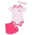 Puma Gaveske - Body k//Shorts/Hrbnd - Pearl Pink