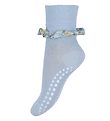 GoBabyGo Skridsikre Strmper - Bamboo/Liberty - Sky Blue/Michell