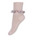 GoBabyGo Skridsikre Strømper - Bamboo/Liberty - Soft Pink/Michel
