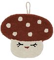 OYOY Vægtæppe - 26x31 cm - Mushroom - Red/White