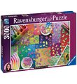 Ravensburger Puslespil - 3000 Brikker - Puzzles On Puzzles