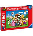 Ravensburger Puslespil - 100 Brikker - Super Mario Fun