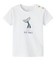 Name It T-shirt - NbmFogat - Bright White