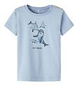 Name It T-shirt - NbmFogat - Dusty Blue